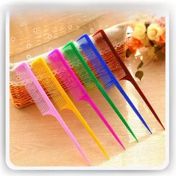 Черный заостренный гребень для хвоста: Инструменты и аксессуары для профессионального макияжа