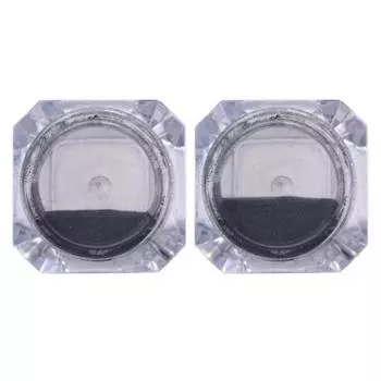 Черный зеркальный эффект блестящий золотой луковый пигмент пыль женский праздничный порошок для ногтей