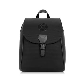 Черный женский рюкзак 7206л