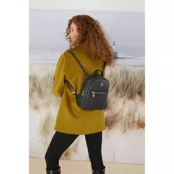 Черный женский рюкзак Floater Monogram 05po22y1541