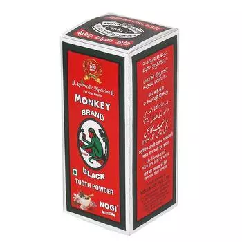 Черный зубной порошок Monkey Brand, 100 GM 100GM