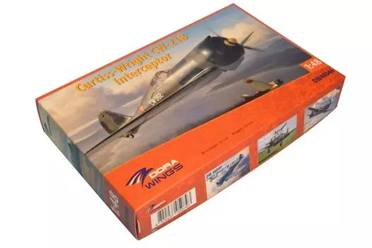 Чертежи. Пластиковая модель перехватчика Curtiss Wright ВВС Голландской Ост-Индии DWS48046 1/48 CW-21B