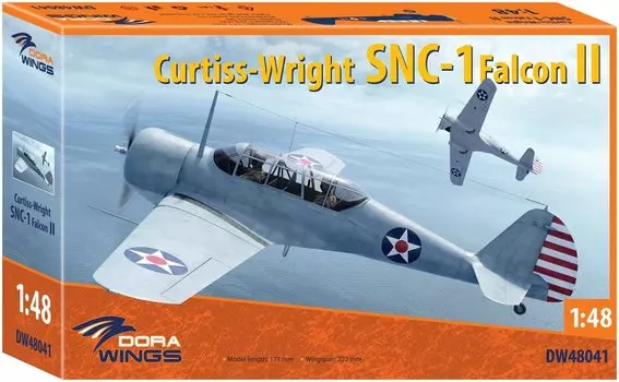 Чертежи ВМС США Curtiss Wright Falcon II Пластиковая модель DWS48041 Литье Цвет 1/48 SNC-1