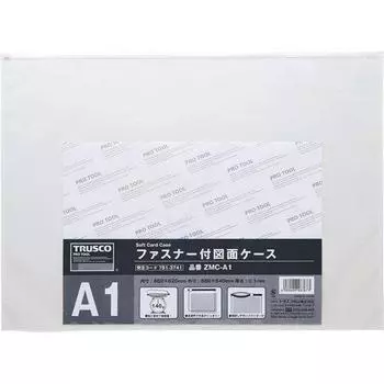 Чертежная сумка TRUSCO с застежкой-молнией A1 Толщина ZMCA1 0,1 мм