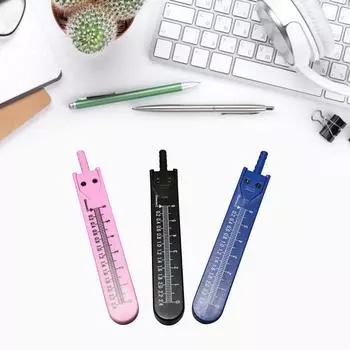 Чертежный делитель Измерительный инструмент Штангенциркули ЭКГ 0?2,4-дюймовая линейка для сестринских ЭКГ-калиперов, разделителей для черчения электрокардиограммы чёрный