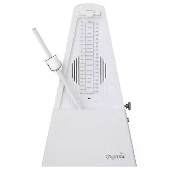 Cherub Перезаряжаемый цифровой метроном Перезаряжаемый столько раз, сколько вам нужно Зарядка через USB B Классический дизайн Простое управление 6 типов метронома