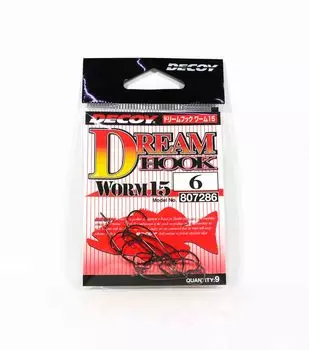 Червь-приманка 15 Крючок мечты Размер 6 (7286)