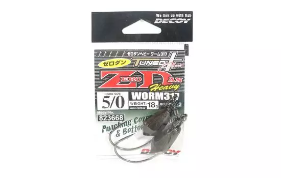 Червь-приманка 317 Zero Dan Тяжелый червь Размер 5/0, 18 грамм (3668)