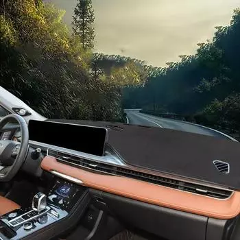 Chery Tiggo 8 Pro Внутренняя крышка приборной панели Защитная пленка для центральной консоли Авто Коврик для приборной панели Ковер Козырек от солнца brown brown line