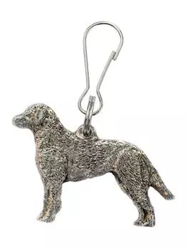 Чесапикский бей-ретривер, сделано в Англии Коллекция Art Dog Zip Pull
