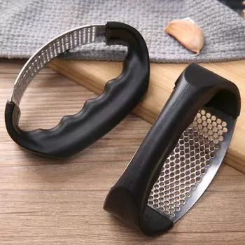 Чеснок пресс из нержавеющей стали, ручная чеснокодавилка, измельчитель чеснока, инструмент для резки фруктов и овощей, кухонные гаджеты, аксессуары Onesize