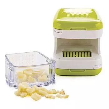 Чеснок Пресс-Слайсер Ручная Мясорубка Терка И Слайсер Нескользящая Ручка Мельница Для Имбиря Специй Кухонный Гаджет Для Домашнего Ресторана зелёный