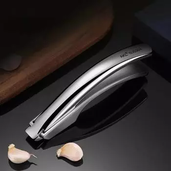 Чеснокодавилка из нержавеющей стали 304, простая бытовая разборная ручная соковыжималка для чеснока, сгущающая давильная машина для чеснока, кухонный инструмент