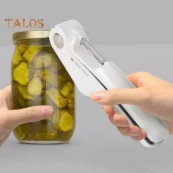 Чеснокодавка из нержавеющей стали 4-в-1 многофункциональный кухонный инструмент для измельчения овощей и фруктов чеснокорезка открывалка для бутылок белый