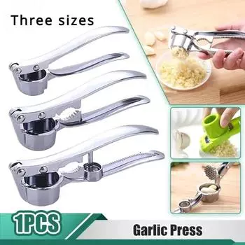 Чеснокодавка, измельчитель из нержавеющей стали, многофункциональная дробилка для кухни, соковыжималка для имбиря, ручная мясорубка для имбиря, инструменты