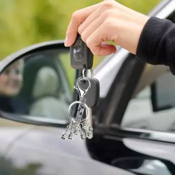 Chess Keychain Bag Charms Easy to Hang Lightweight Portable Multipurpose Handbag Wallet