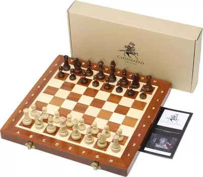 ChessJapan Chess Set Tournament 35cm Wooden No.3