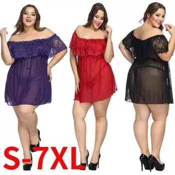 CHEST 7XL Кружевное полупрозрачное цельное сексуальное женское большое нижнее белье Очаровательный комплект нижнего белья Цельное элегантное и интересное нижнее белье 4XL красный