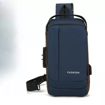 Chest Bag Men s Business One-shoulder Crossbody Men s Backpack Anti-theft Crossbody Bag Sports Motorcycle Bag