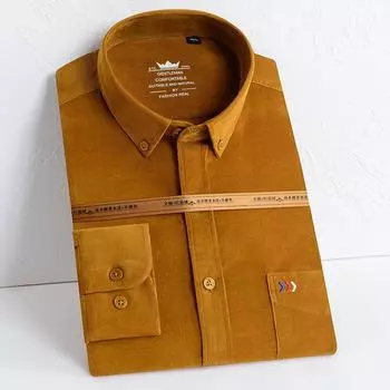 CHEST S-5XL Мужская классическая однотонная полосатая хлопковая рубашка Оксфорд с коротким рукавом и передним карманом, джинсовая хлопковая рубашка с длинным рукавом