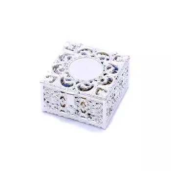 Четки шкатулка для ожерелья металл христианский католический религиозный футляр для хранения ожерелий упаковочная коробка подарок