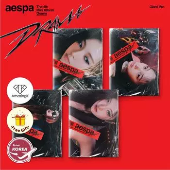 Четвертый мини-альбом Aespa, драма (Гигантская версия) КПОП К-ПОП