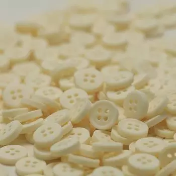 Четыре глаза, белые смоляные пуговицы, аксессуары, пуговицы, вязаный кардиган, свитер, рубашка, рукав, воротник, пряжка 1 #[w1782 #four-eye beige] 11mm