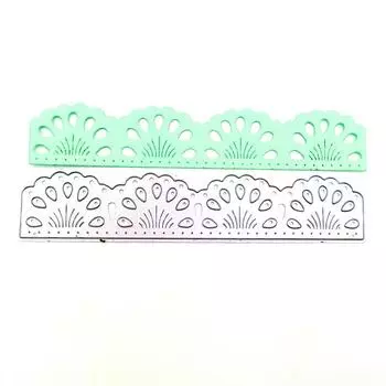 Четыре кружевные полоски, бумага, художественные штампы для резки металла, ремесленные штампы для тиснения для изготовления карт, декор, трафарет для скрапбукинга