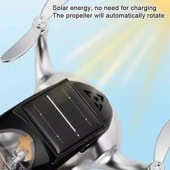 Четыре крыла дрона пропеллер стиль автомобиля ароматерапия орнамент пилот воздушный аромат солнечная энергия креативное украшение центральной консоли