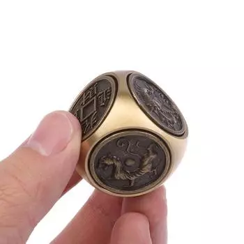 Четыре мифических зверя, шестиликий, удача, деньги, спиннер, снятие стресса, декомпрессионный куб для взрослых, антистрессовые игрушки