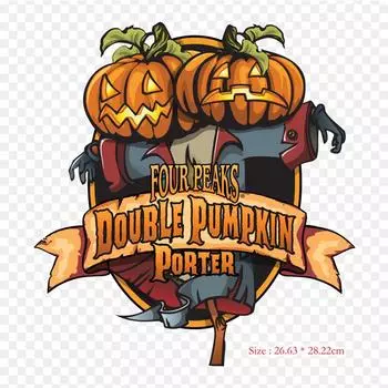 Четыре пивоваренной компании, пивной утюг с термопереносной печатью, виниловые нашивки, наклейки для одежды, аппликации «сделай сам», моющиеся нашивки
