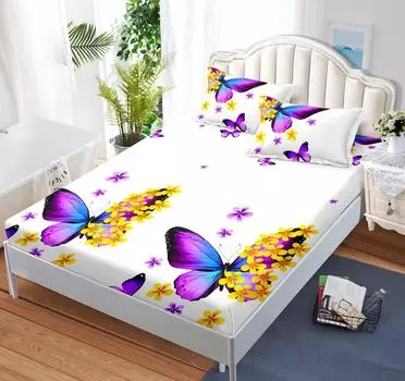 Четыре сезона для мужчин и женщин Простой модный растительный принт Шлифованное покрывало для дома, спальни, отеля 153cmx203cm