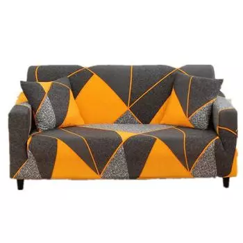 Четыре сезона модный простой чехол для дивана из эластичной ткани, полный комплект, противоскользящий чехол для дивана 90-140cm