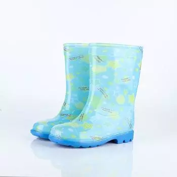 Четыре сезона непромокаемые сапоги непромокаемые нескользящие водонепроницаемые легкие мужские непромокаемые сапоги резиновая обувь 18 синий