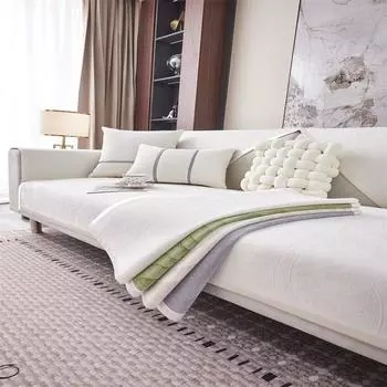 Четыре сезона универсальная подушка для дивана простая модная водонепроницаемая антикошачья подушка для дивана домашнее животное полотенце 70x70cm