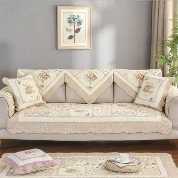 Четыре сезона универсальная подушка для дивана продажа ткани простая подушка татами новая противоскользящая ткань диванная подушка полотенце для дивана 70*70cm