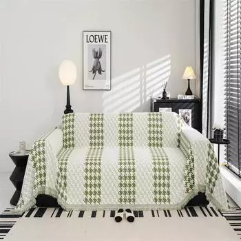 Четыре сезона универсальный диван полотенце диван чехол диван одеяло современный простой анти-захват противоскользящий шенилл диван ткань 180X130