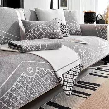 Четыре сезона универсальный новый французский стиль ретро чехол для дивана тканевый светильник для подушки роскошный диван подушка синель жаккардовый 70x90