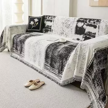 Четыре сезона универсальный шенилловый чехол для дивана, полотенце, новый одно полное покрывало, нескользящий чехол для дивана, ткань 180X130CM