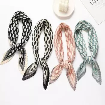 Четыре сезона в наличии 70 см новый профессиональный шарф декоративный шарф ромбовидной формы универсальный маленький квадратный шарф 70*70 cm