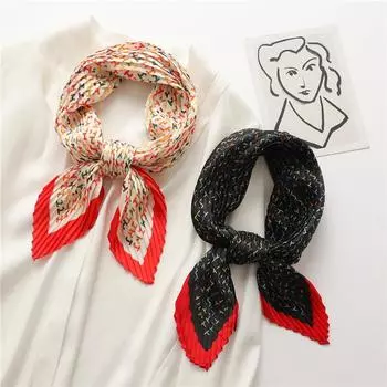 Четыре сезона в наличии 70 см новый профессиональный шарф декоративный шарф ромбовидной формы универсальный маленький квадратный шарф 70*70 cm