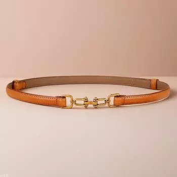 Четыре сезона в наличии новый кожаный тонкий ремень женская мода платье декоративная цепочка на талию универсальный костюм поясной ремень 98cm
