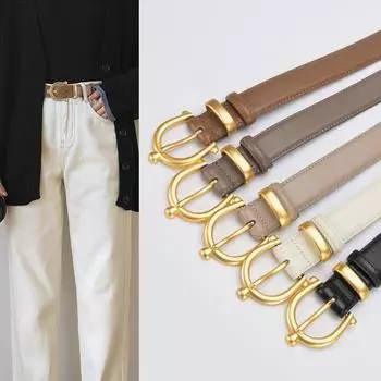 Четыре сезона в наличии новый ремень женские джинсы простой и универсальный ремень новый декоративный модный ремень для студенческих брюк 105cm