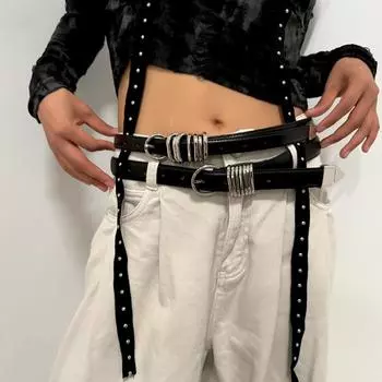 Четыре сезона в наличии новый ремень женский кожаный модный универсальный джинсовый ремень украшение с юбкой, костюмом, свитером талии крышка 105cm