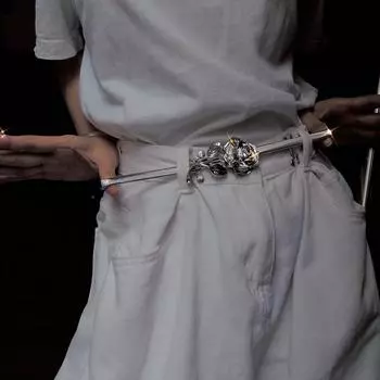 Четыре сезона в наличии новый ремень женский кожаный модный универсальный джинсовый ремень украшение с юбкой, костюмом, свитером талии крышка 55cmS