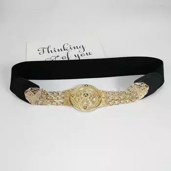 Четыре сезона в наличии новый ремень женский кожаный модный универсальный джинсовый ремень украшение с юбкой, костюмом, свитером талии крышка 65cm чёрный