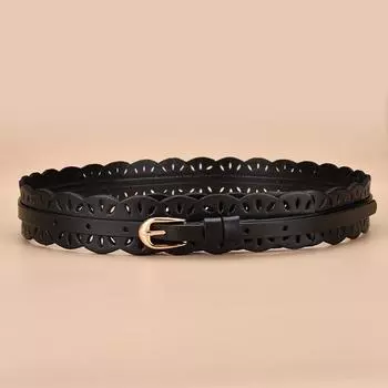 Четыре сезона в наличии новый женский пояс украшение мода талия с пальто талия кожаный ремень широкий пояс с уплотнителем 90cm