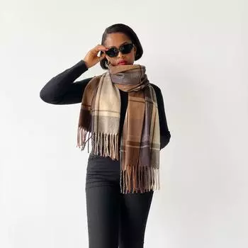 Четыре сезона в наличии новый женский универсальный меховой шарф из искусственного кашемира теплый средний шарф шаль 200*60cm