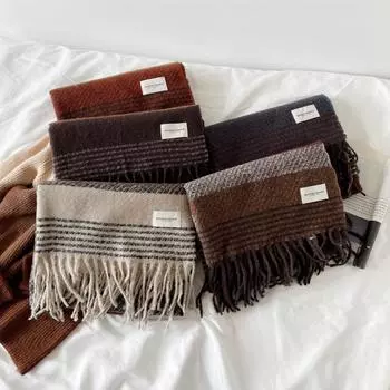 Четыре сезона в наличии новый женский универсальный меховой шарф из искусственного кашемира теплый средний шарф шаль 200*70cm