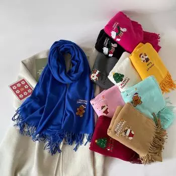 Четыре сезона в наличии новый женский универсальный меховой шарф из искусственного кашемира теплый средний шарф шаль 200*70cm